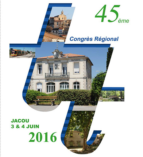 45ème Congrès régional de l'ATTF Languedoc-Roussillon les 3 et 4 juin