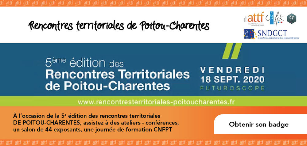 5eme édition des rencontres territoriales de Poitou-Charentes 5eme édition des rencontres territoriales de Poitou-Charentes