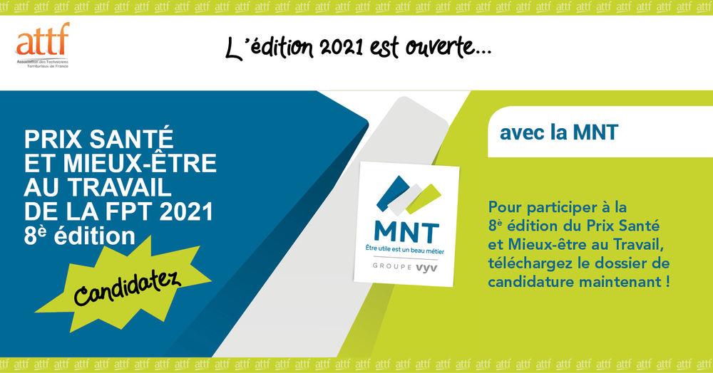 PRIX SANTÉ ET MIEUX-ÊTRE AU TRAVAIL