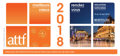 Meilleurs voeux 2018 et RDV à Montpellier !