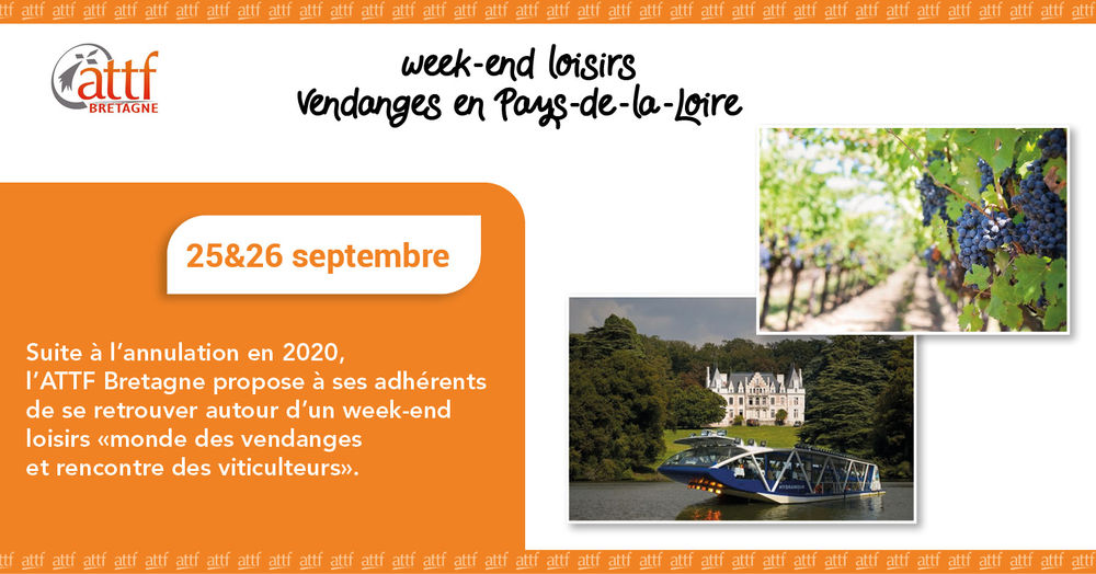 Week-end loisirs avec l'ATTF Bretagne Week-end loisirs avec l'ATTF Bretagne