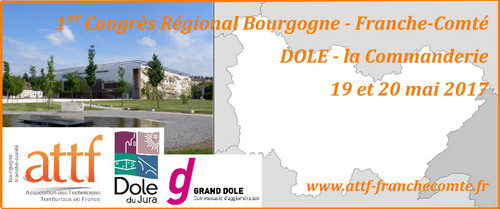 1er congrès régional de Bourgogne - Franche-Comté les 18, 19 er 20 mai 2017 à Dole