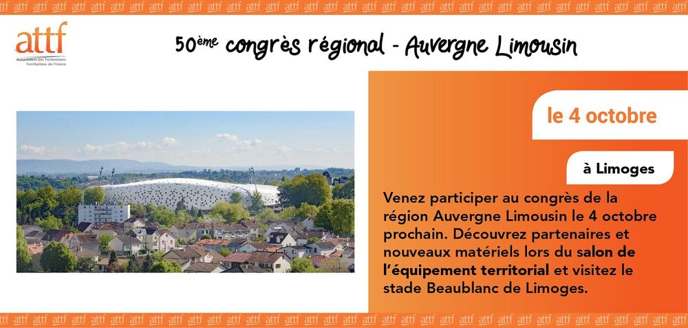 50ème congrès régional Auvergne Limousin 50ème congrès régional Auvergne Limousin