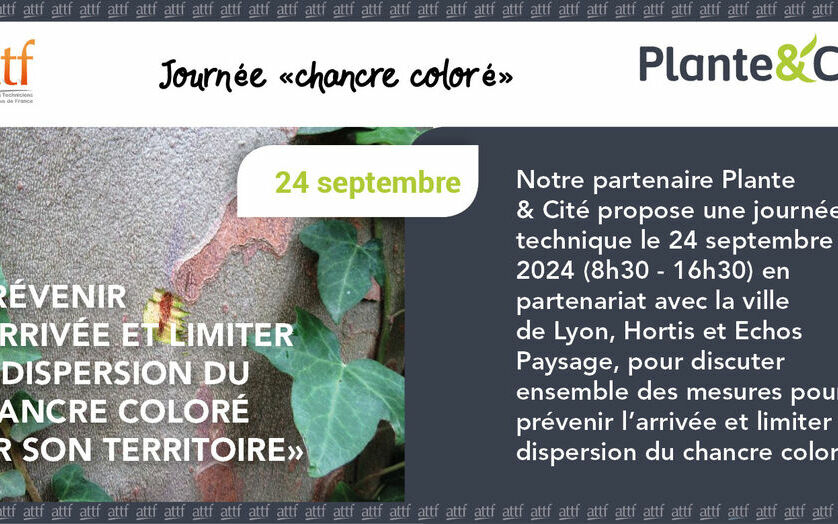 Journée Plante&Cité sur le chancre coloré