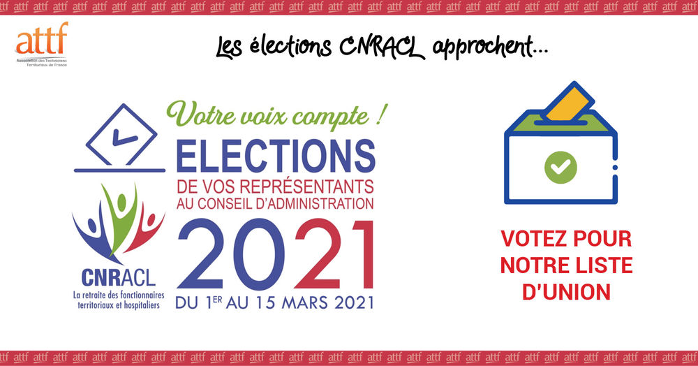 Les élections CNRACL approchent...