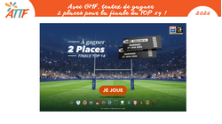 Tentez de gagner 2 places pour la finale du TOP 14!