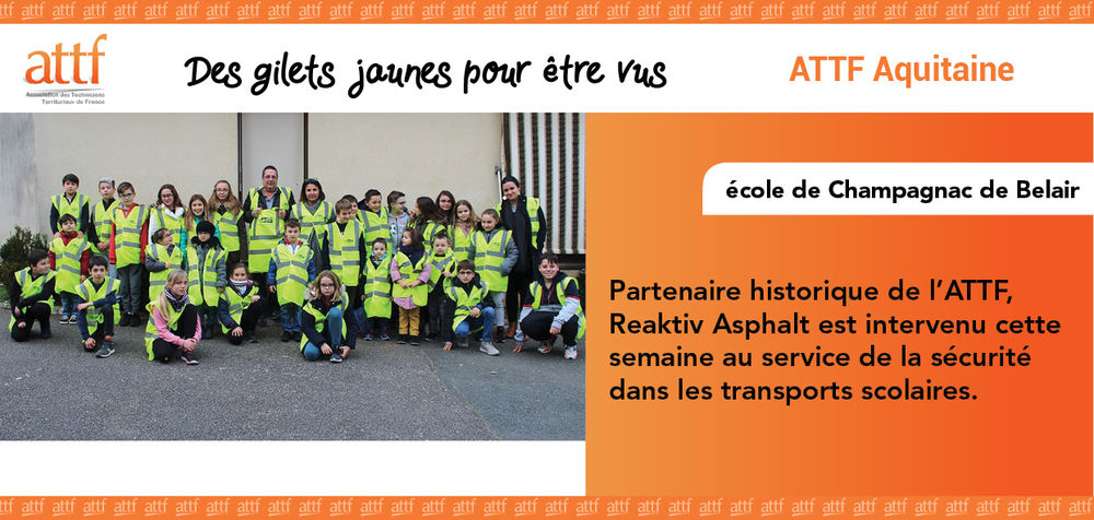 Des gilets jaunes pour être vus Des gilets jaunes pour être vus