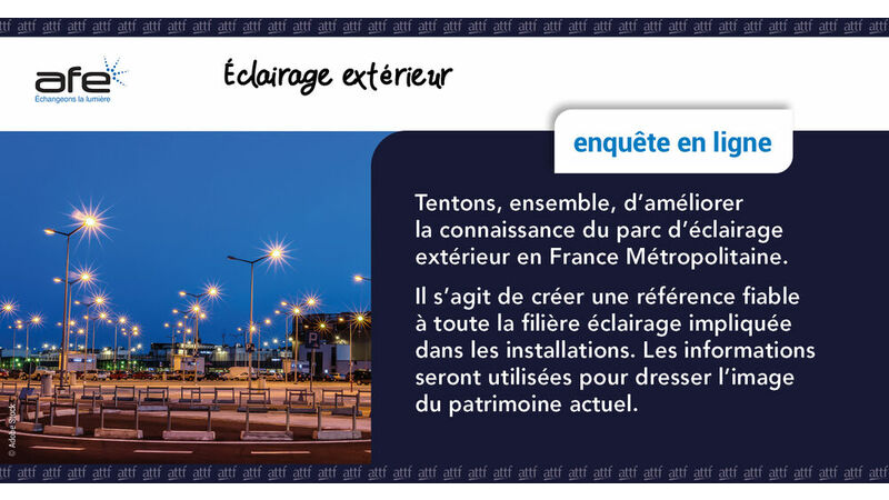 Enquête sur l'éclairage public