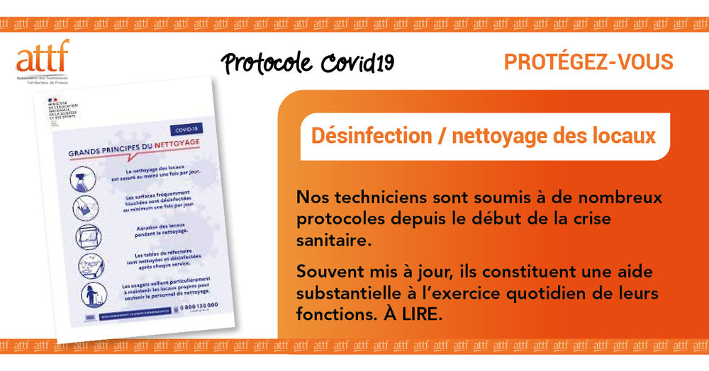 Protocole désinfection locaux Protocole désinfection locaux