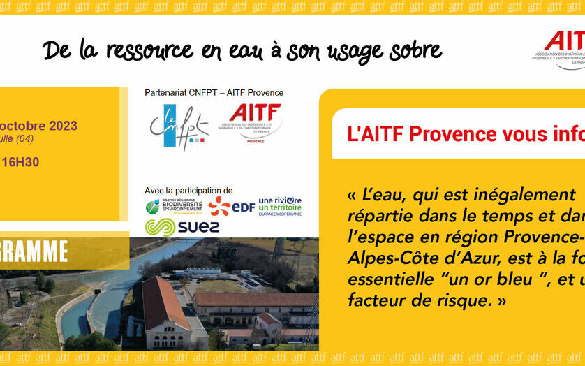 Journée d'actualité 5 octobre AITF Provence