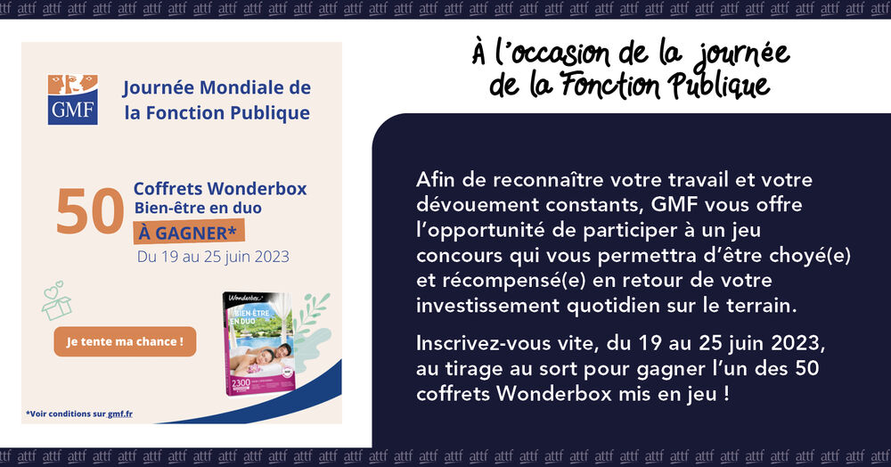 Jeu GMF / journée de la Fonction Publique Jeu GMF / journée de la Fonction Publique
