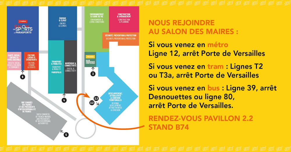 Nous rejoindre au Salon des Maires Nous rejoindre au Salon des Maires