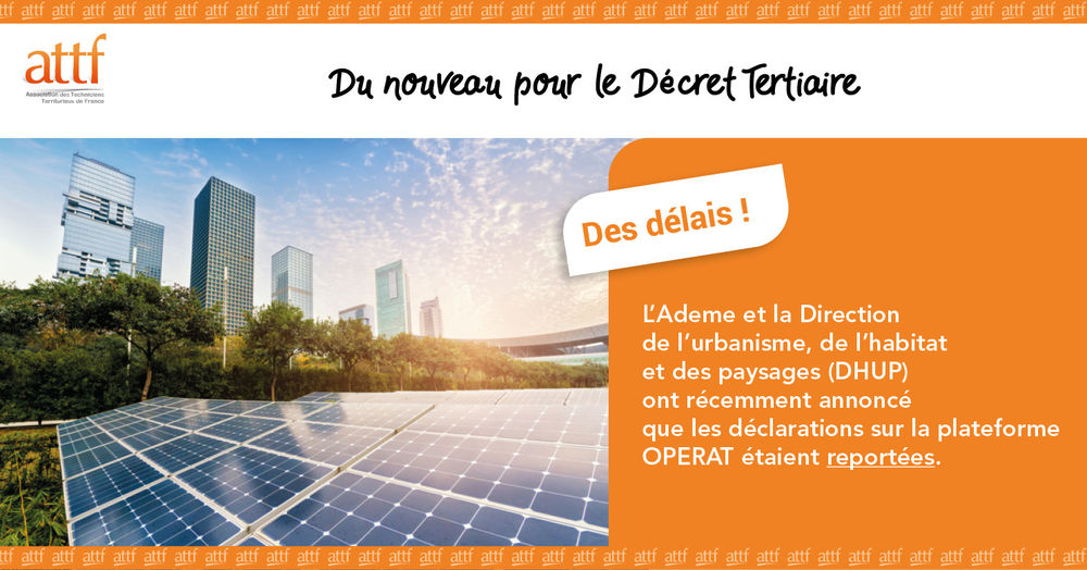 Nouveaux délais dans le Décret Tertiaire Nouveaux délais dans le Décret Tertiaire