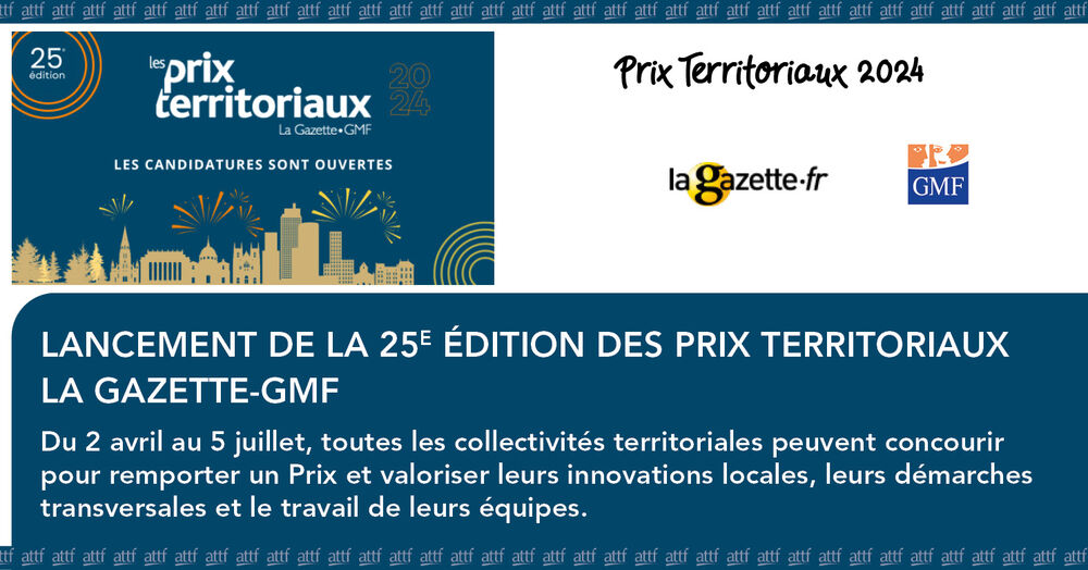 Prix territoriaux 25è édition Prix territoriaux 25è édition