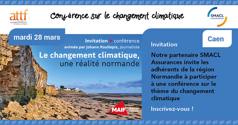 Conférence changement climatique en Normandie