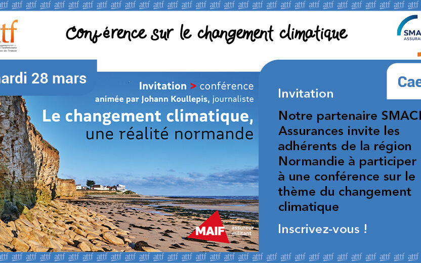 Conférence changement climatique en Normandie
