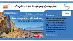 Conférence changement climatique en Normandie