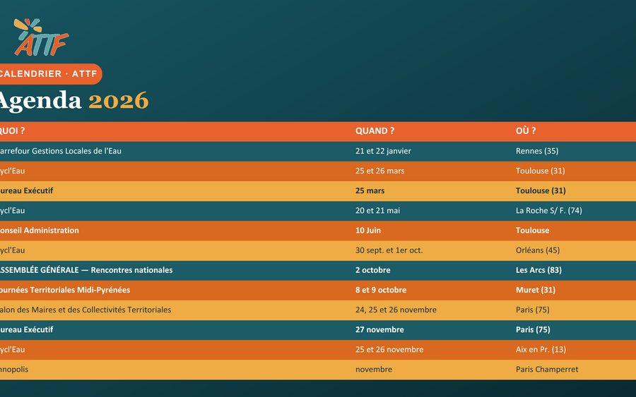 Nos rendez-vous 2026