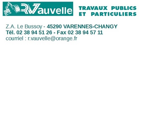 NOTRE ENTREPRISE PARTENAIRE VAUVELLE NOTRE ENTREPRISE PARTENAIRE VAUVELLE