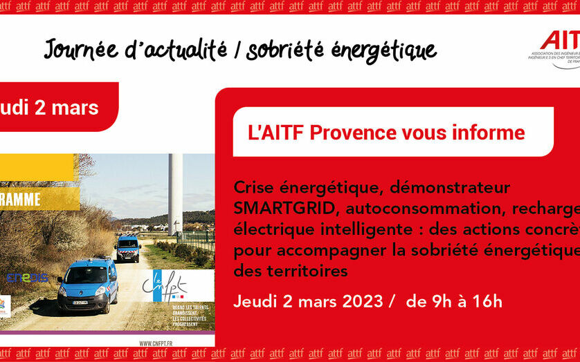 Journée d'actualité avec l'AITF Provence