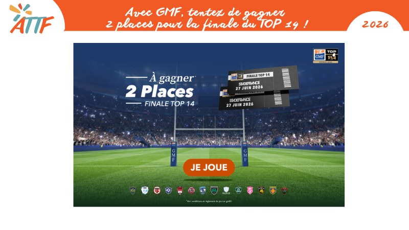 Tentez de gagner 2 places pour la finale du TOP 14!