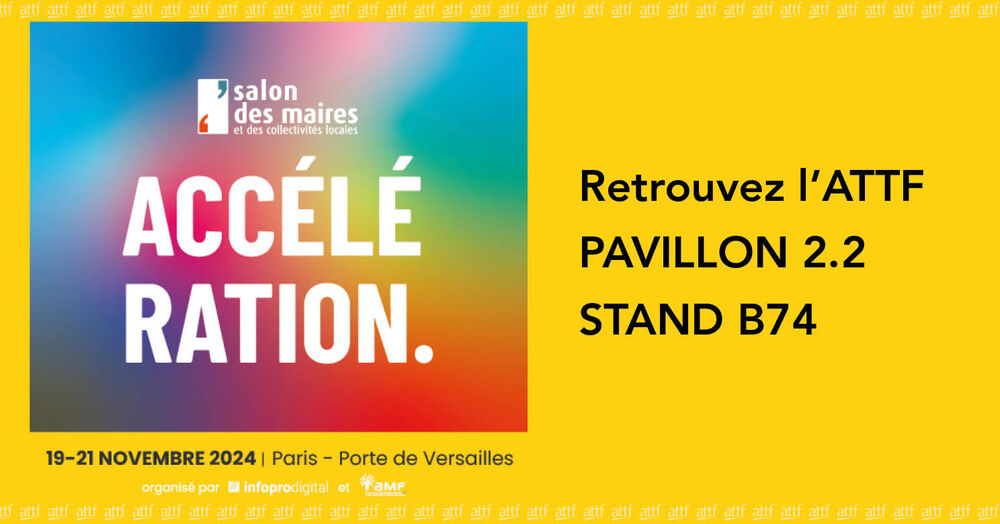 Stand ATTF au Salon des Maires Stand ATTF au Salon des Maires