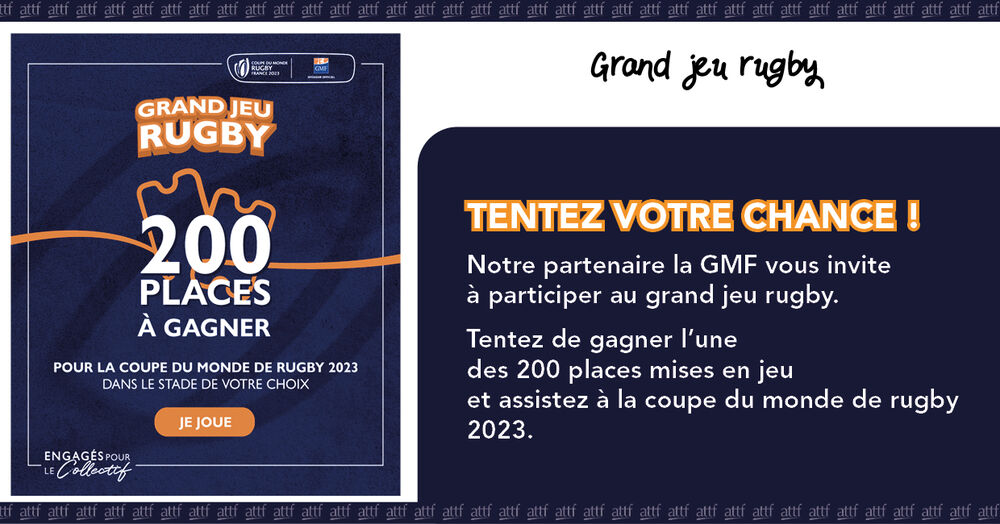 Grand jeu rugby GMF