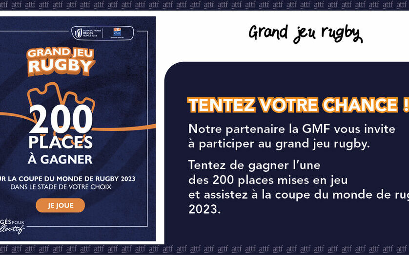 Grand jeu rugby GMF