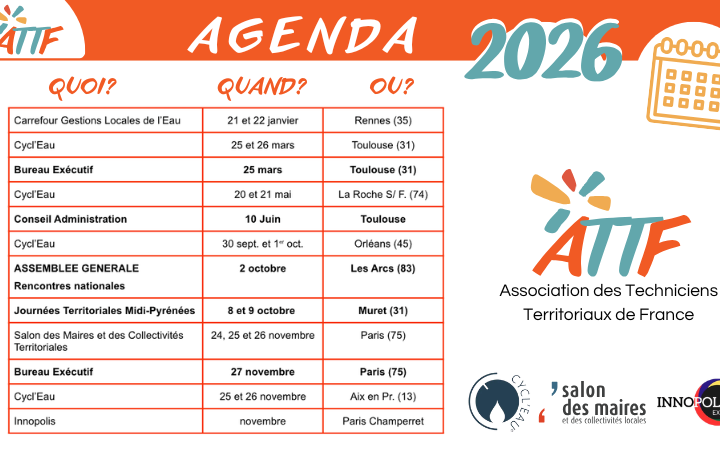 Nos rendez-vous 2026