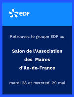 EDF au salon de l'AMIF les 28 et 29 mai